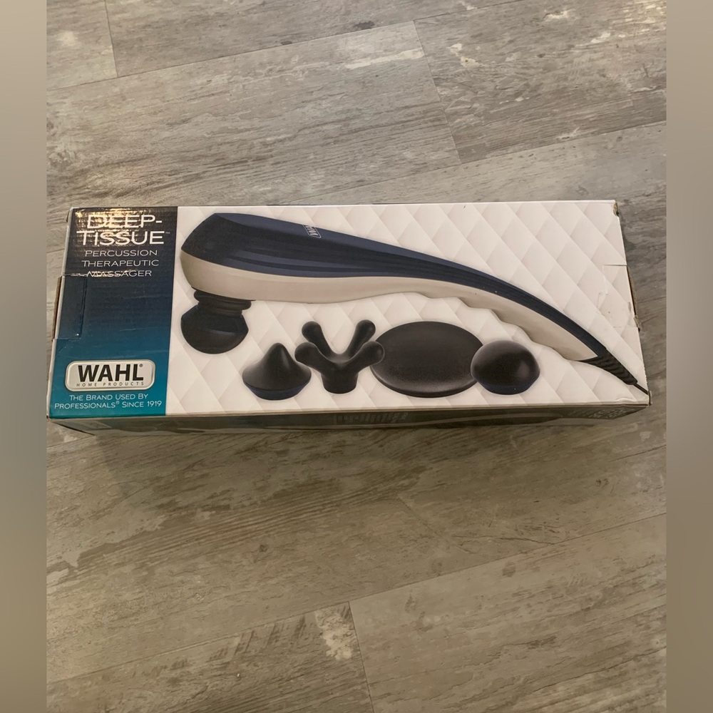 Wahl® Deep Tissue Percussion Massager Long Handle Corded NEW 4290-300